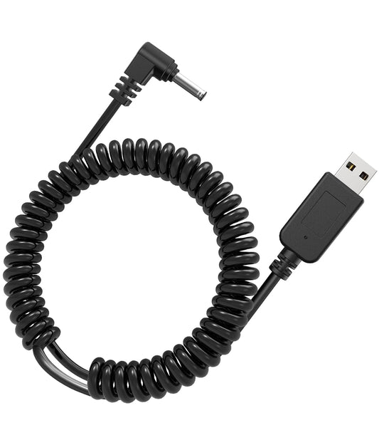 Radar Detector Cable with USB to DC3.5 Plug,Power Cable for Radar Detectors,USB 5V-12V Power Cable,for Cobr RAD 480i 350 380 DFR1 DFR3 DFR5 Whistler Radenso Pro M Radar Detector(DC3.5-6.56FT)