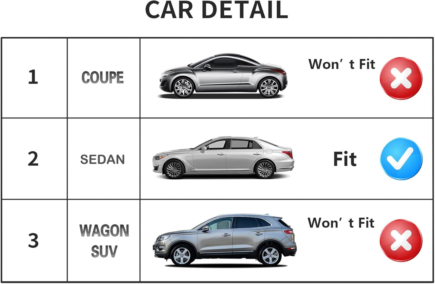 inchannel Window Visor Deflector Compatible with Toyota Camry Sedan 2018-2024 Sun/Rain Guards Outside Mount Smoke 4pcs