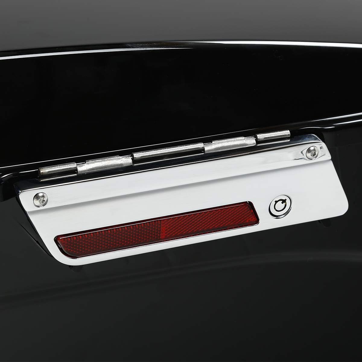 XFMT Motorcycle Saddlebags Vivid Black Hard Saddle Bags Trunk For Harley Touring Road King Street Glide Road Glide Electra Glide Ultra Classic 1994-2013