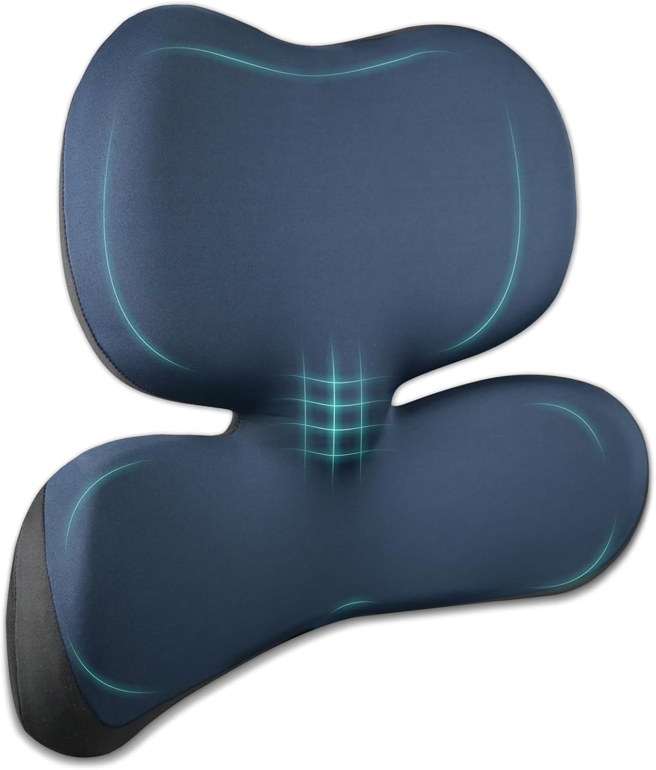 Lumbar Pillow,Ergonomic Lumbar Support Pillow for Upper & Lower Back Support Back Pain Pain Relief,Promotes Posture,Fully Support Entire Back Cushion,for Office Chair,Car,Gaming Desk Chair