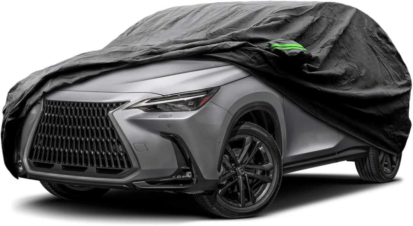 Proadsy 2025 Upgrade Car Cover Custom Fit for 2015-2025 Lexus NX250 NX300 NX350, Waterproof All Weather for Automobiles, Full Exterior Cover Rain Snow Sun Protector Indoor Outdoor Car Cover
