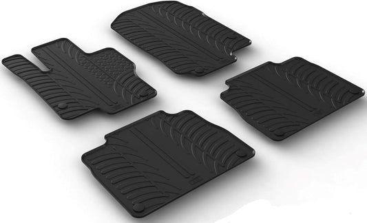 Gledring USA All-Weather Mats Compatible with Mercedes Benz GLE (W167) 2020-2024. Tailored Custom Fit. Rear mats only fit The Long-wheelbase (LWB) SUV. Protects from Mud, and Snow
