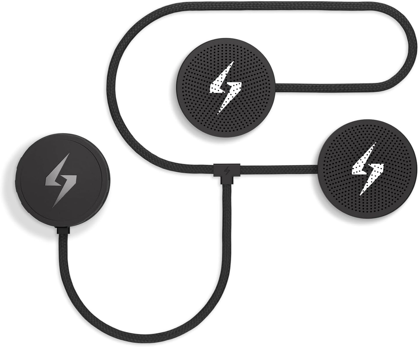 Syphon SoundPro: Ultra-Thin 9.6mm Bluetooth Moto Headphones - Glove-Friendly Controls, Massive Sound, IP55 Waterproof, Built-In Mic, Universal Fit With Any Dirt Bike, Snowmobile, and Motorcycle Helmet
