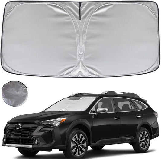 KAYZT Windshield Sun Shade for 2020-2025 Subaru Outback Foldable Sunshade Front Window Custom Fit Car Accessories
