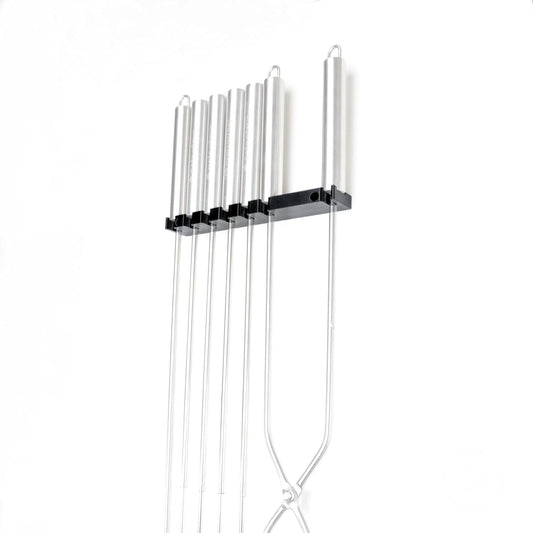 Spartan Mounts Hook Designed for Solo Stove Tools | Camping Backyard Family Campfire Tools Storage Display Rack Fire Hook Mount