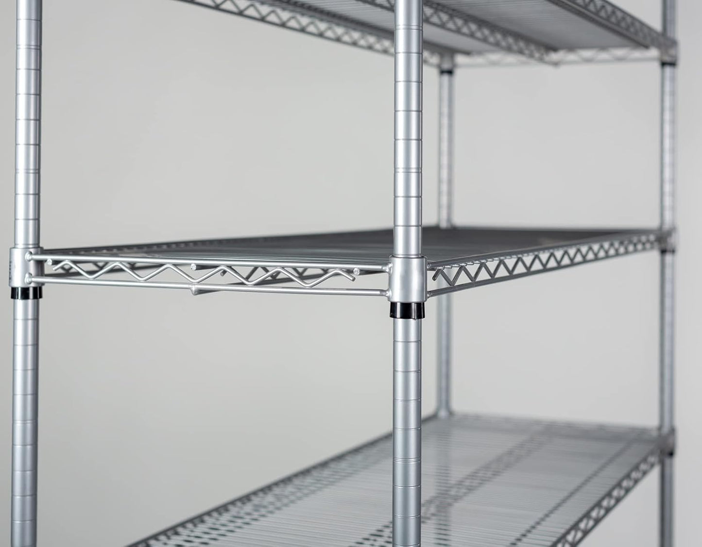 Omega 18" Deep x 42" Wide x 80" High 3 Tier Gray Starter Shelving Unit