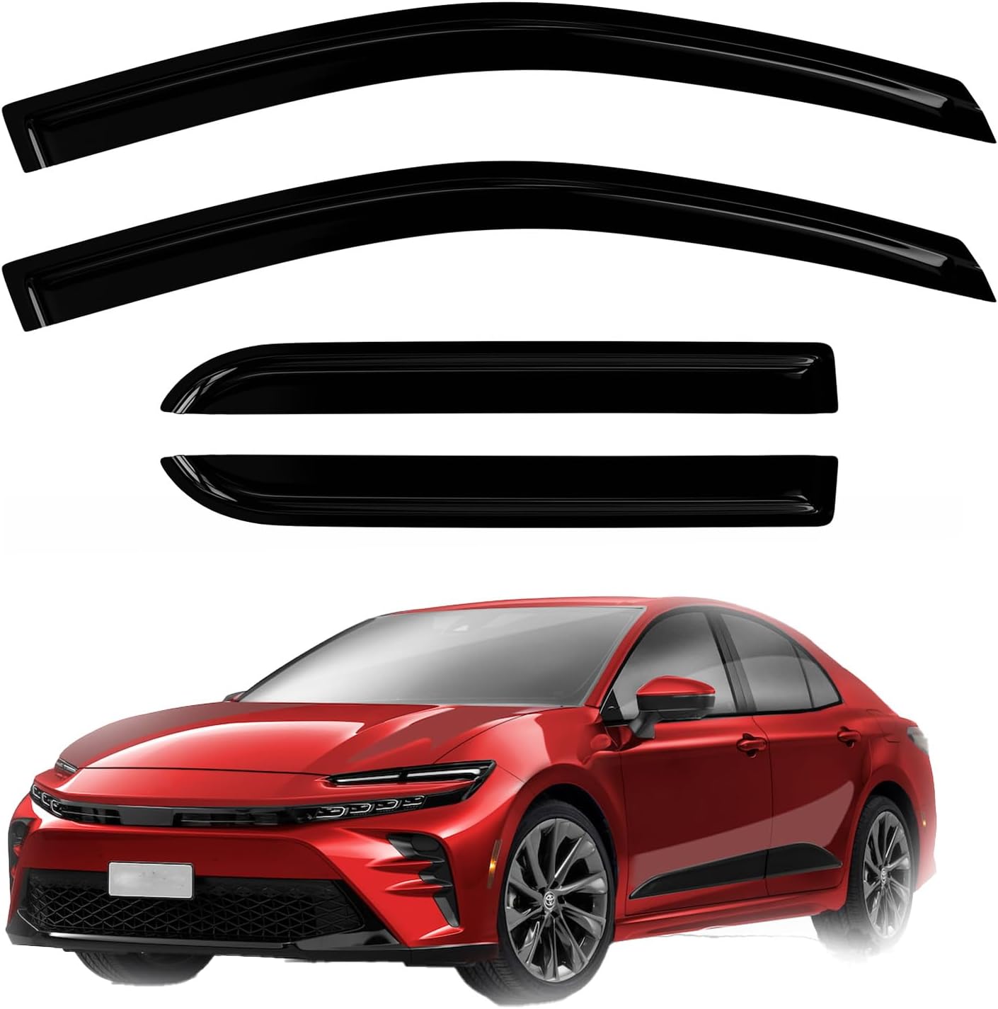 Window Rain Guards Compatible with 2018-2024 Toyota Camry