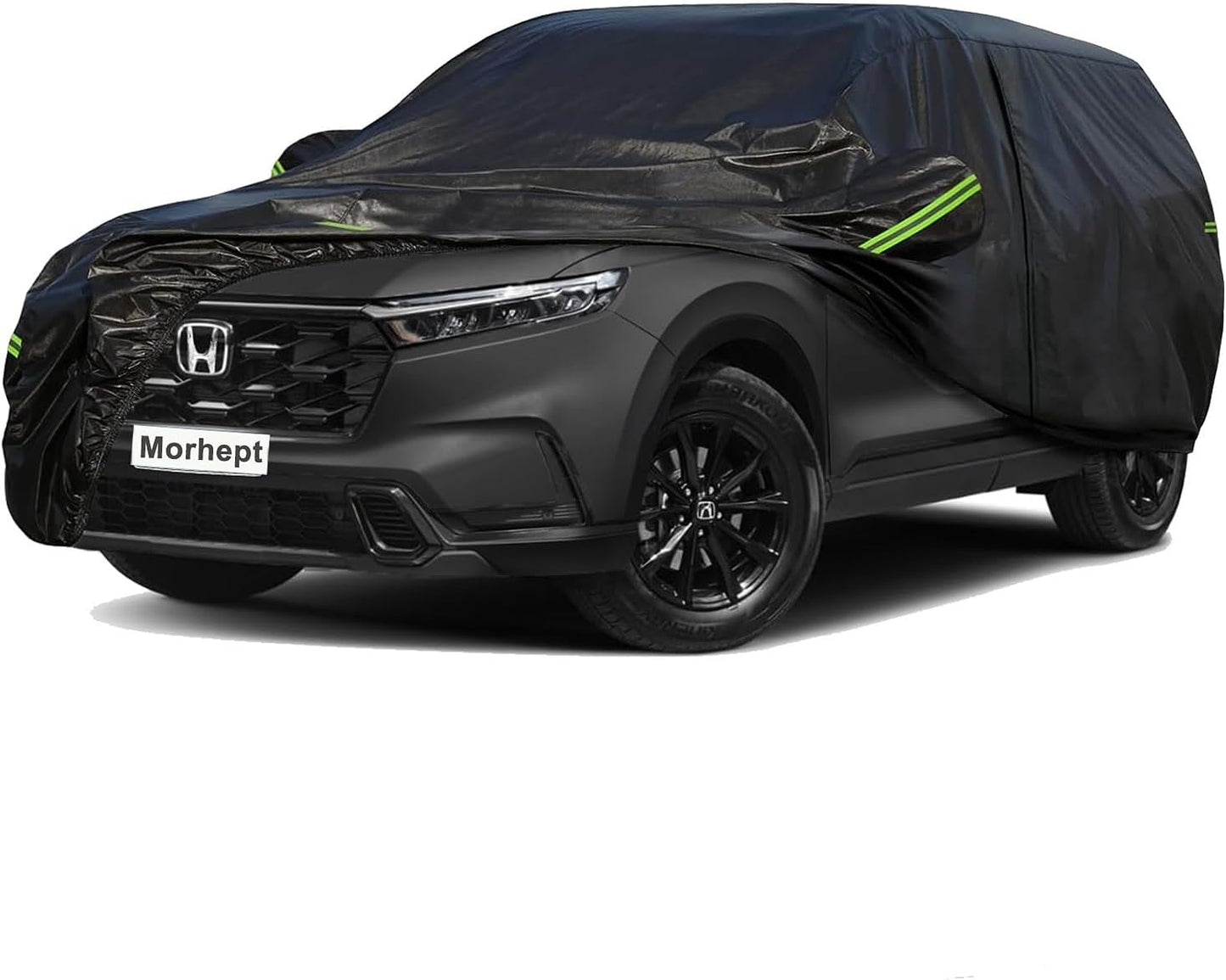 SUV Car Cover Custom Fit for Honda CRV, Waterproof All Weather Full Exterior Cover Rain Snow UV Protection Cover with Door Zipper