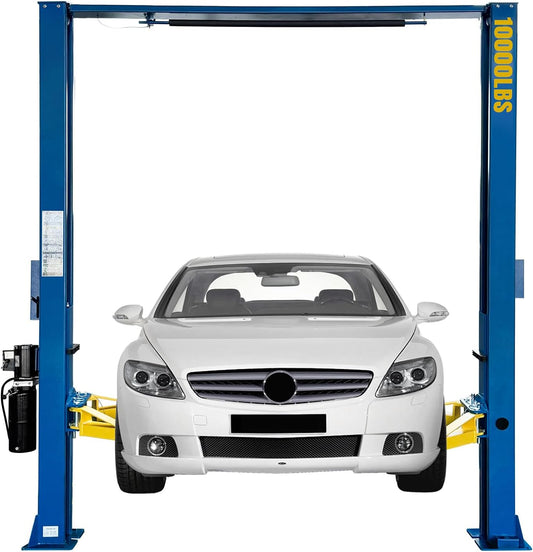 110V Two Post Car Lift 10,000 LBS Overhead Heavy Duty 2 Posts Auto Hoist Truck Lift for Garage