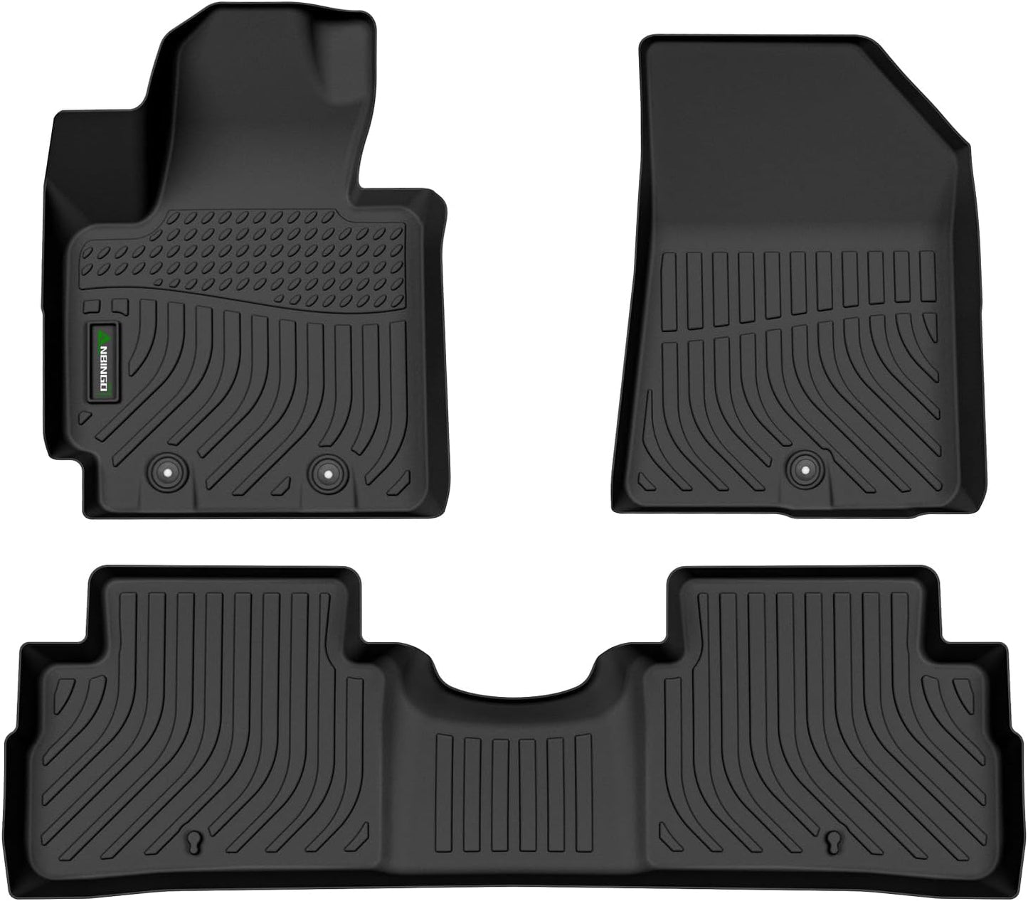 ANBINGO®Floor Mats Fit for Kia Soul 2014-2019 All Weather Mats for Kia Soul TPE Car Mat Rugs for Soul Rubber Trunk Carpet for Soul Automotive Accessories