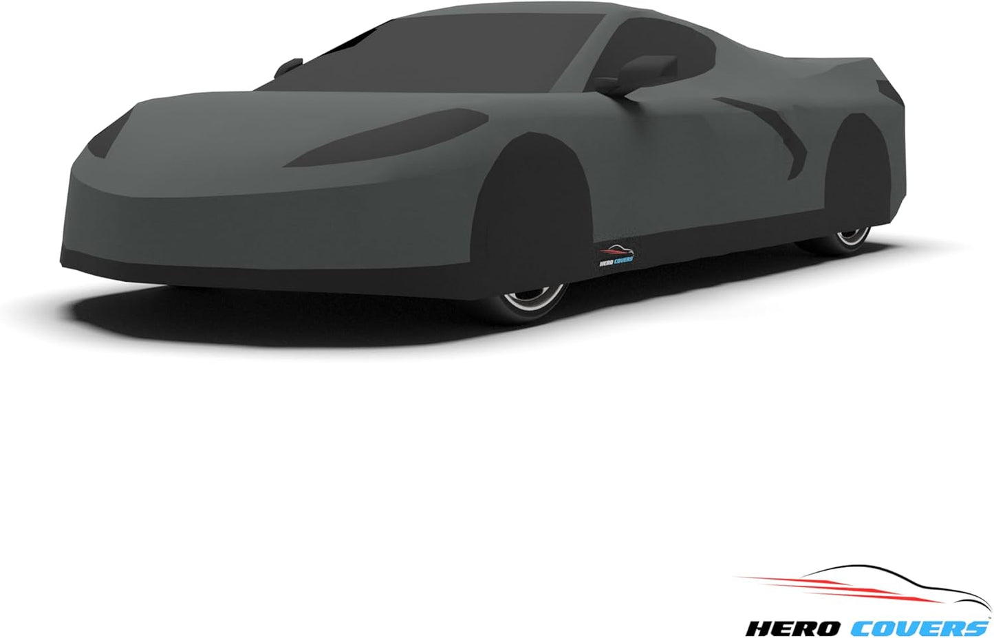 C8 Car Cover Fit for Corvette C8 Indoor and Outdoor Protection (Gray)