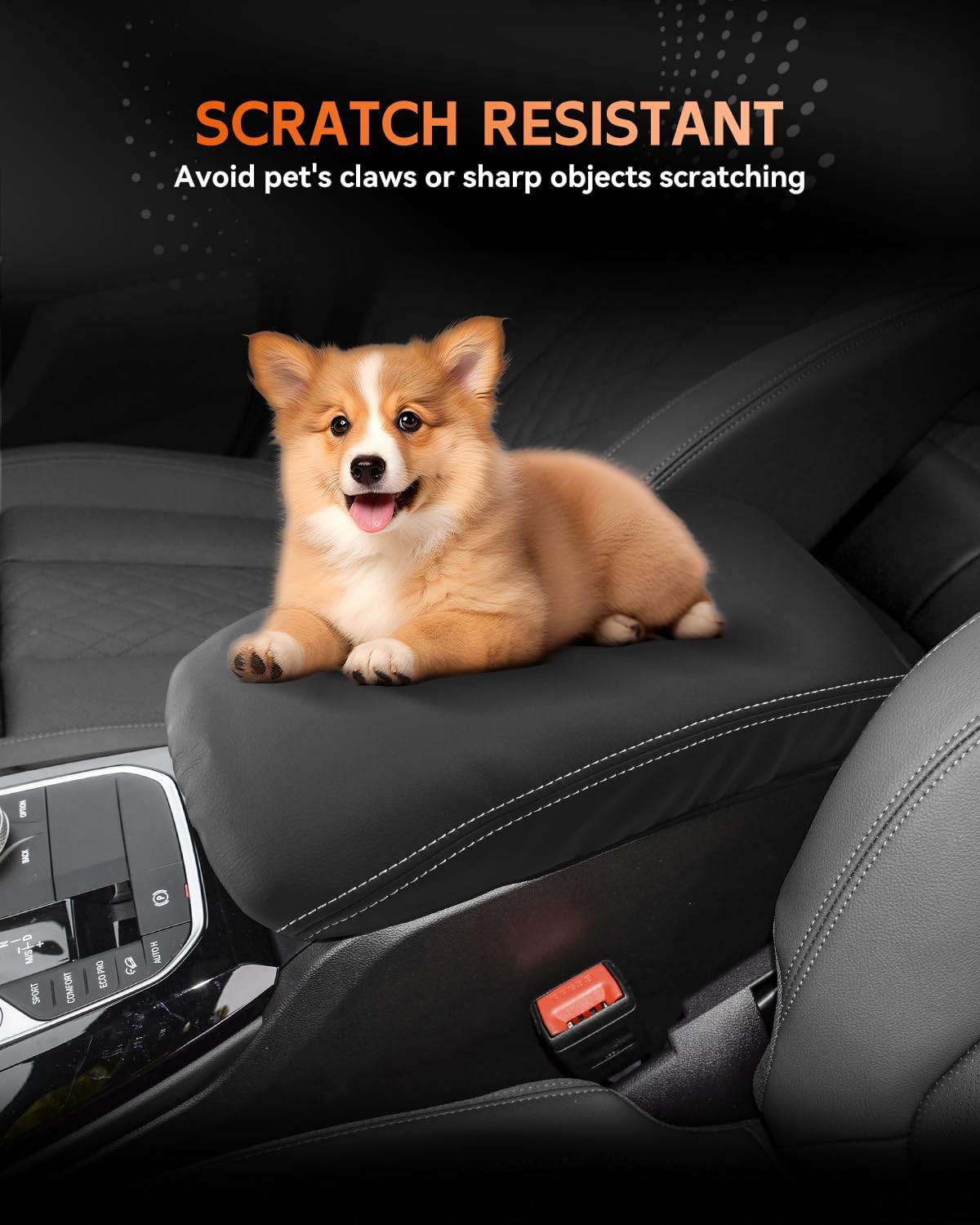 CDEFG for BMW X3 G01/X4 G02 2019-2025 Center Console Cover Armrest Box Cover for X3 (30 xDrive, M50 xDrive), X4 (xDrive30i, M40i) 2020 2021 2022 2023 2024 2025 Accessories Console Arm Rest Protector