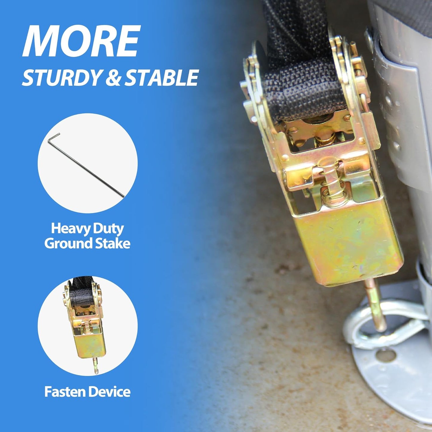 7' x 12' Outdoor Storage Shelter Shed, Portable Storage Shed Heavy Duty Portable Garage with Roll-up Zipper Door for Generator, Vehicles,Motorcycle