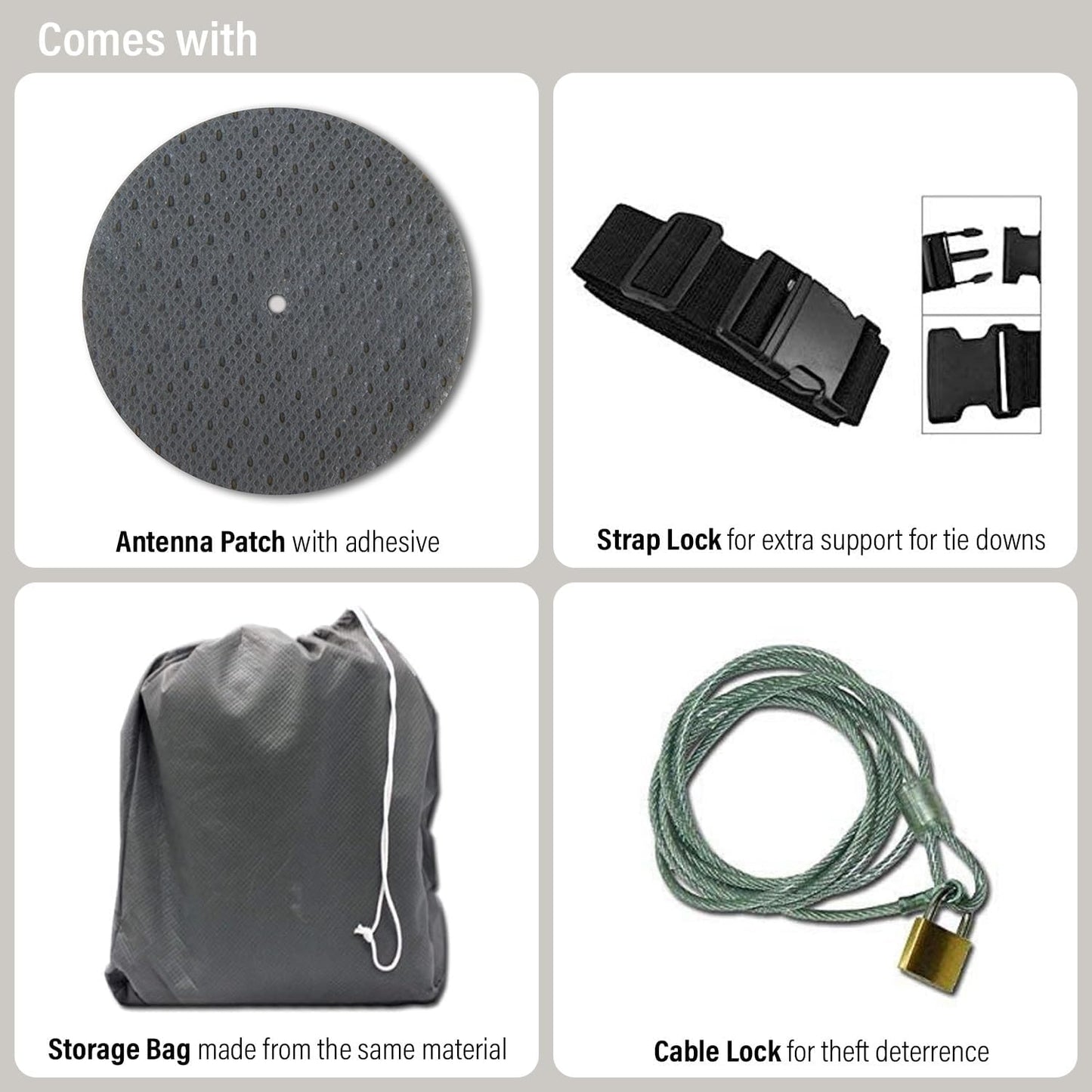 Supreme Full Car Cover – for Pontiac Tempest 1962-1963 Coupe 2-Door Semi Custom Fit Waterproof Full Coverage All Weather Windproof Dust Proof Indoor Outdoor Automobile