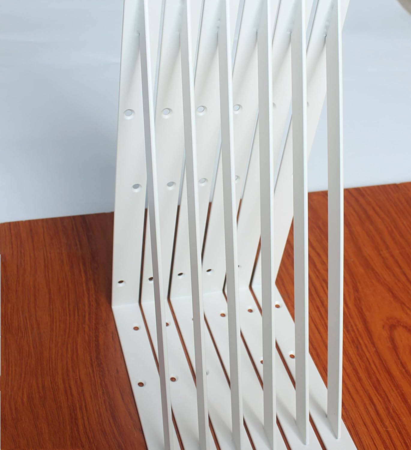 16 Pack L16 x H 10" White Heavy Duty Shelf Brackets with Screws Metal Shelf Brackets Shelf Support Angle Brackets for Shelves L Brackets Heavy Duty Floating Shelf