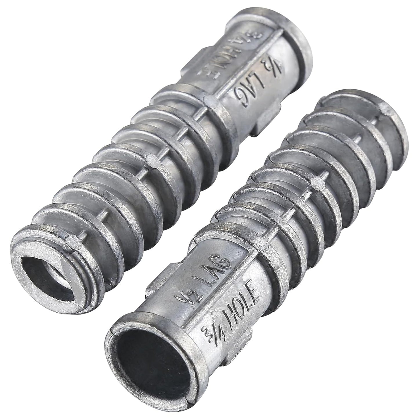 Wensilon(30pcs) 1/4 * 1-1/2 Lag Shield Anchor Long Zinc Alloy Bolts Concrete Anchors, Zinc Alloy Masonry Anchors Hole
