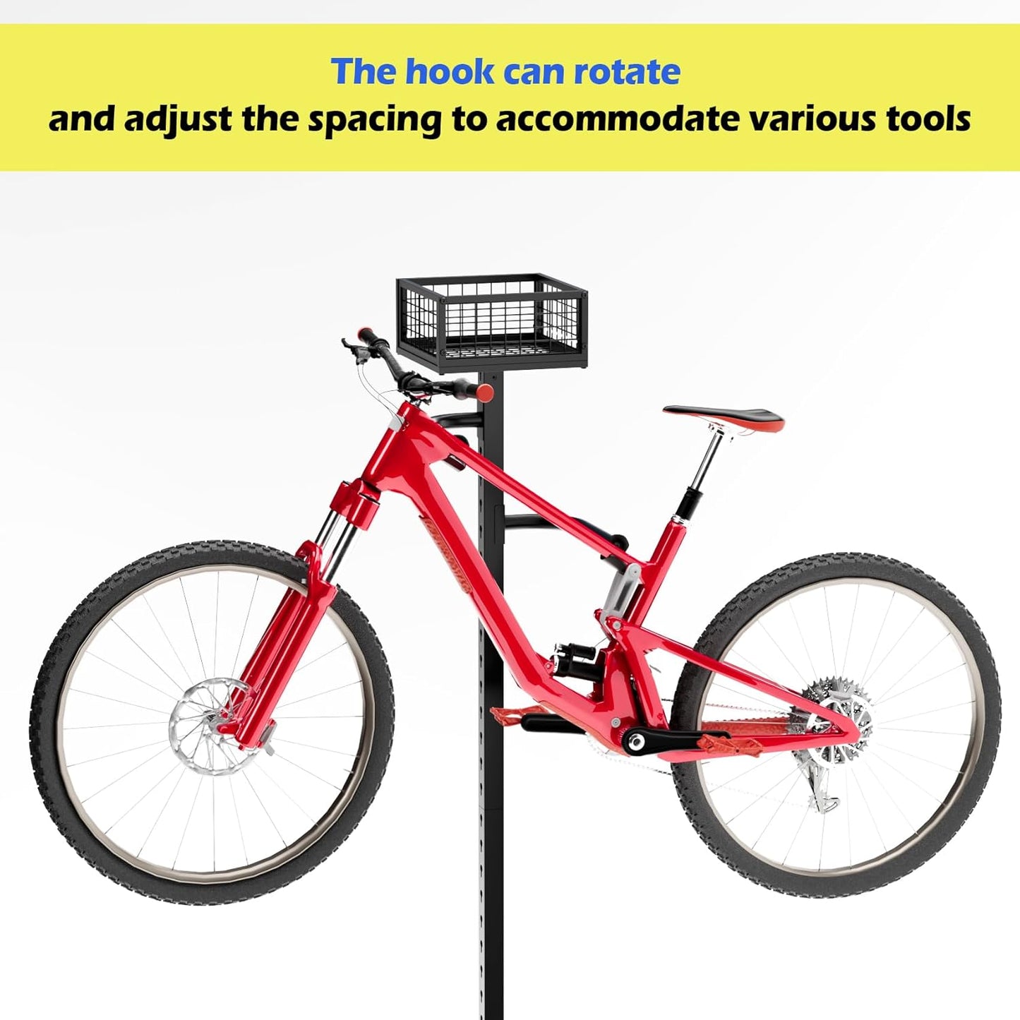 Scooter Storage for Multiple Scooters, Scooter Rack Garage Holder for 8 Electric Scooters/ 4 Bicycles/Wiggle Car,Adjustable Large Bike Stand Organizer/Metal