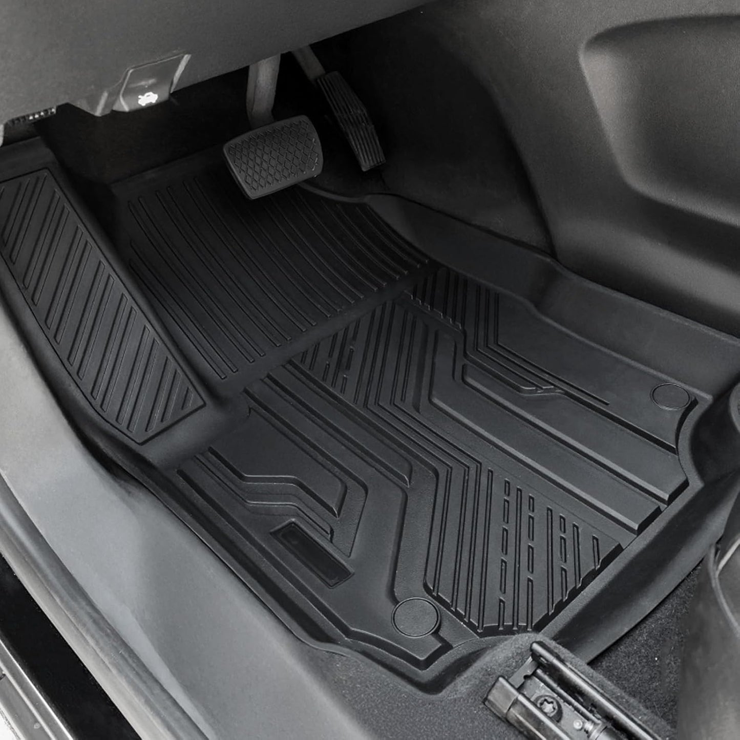 Floor Mats Set Cargo Liner and Backrest Mat for for Chevy Chevrolet Equinox/GMC Terrain 2018-2024, All Weather TPE Full Mat Set Cargo Mat for Equinox Accessories