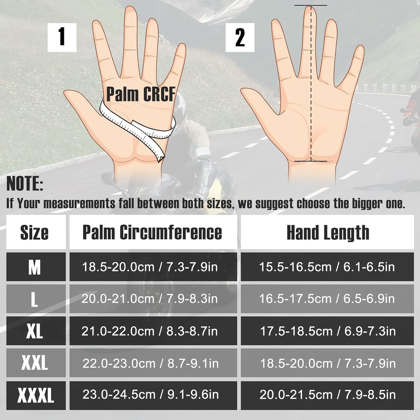 COFIT Motorcycle Gloves for Men and Women, Full Finger Touchscreen Motorbike Gloves for BMX ATV MTB Riding, Road Racing, Cycling, Climbing, Motocross - Black M