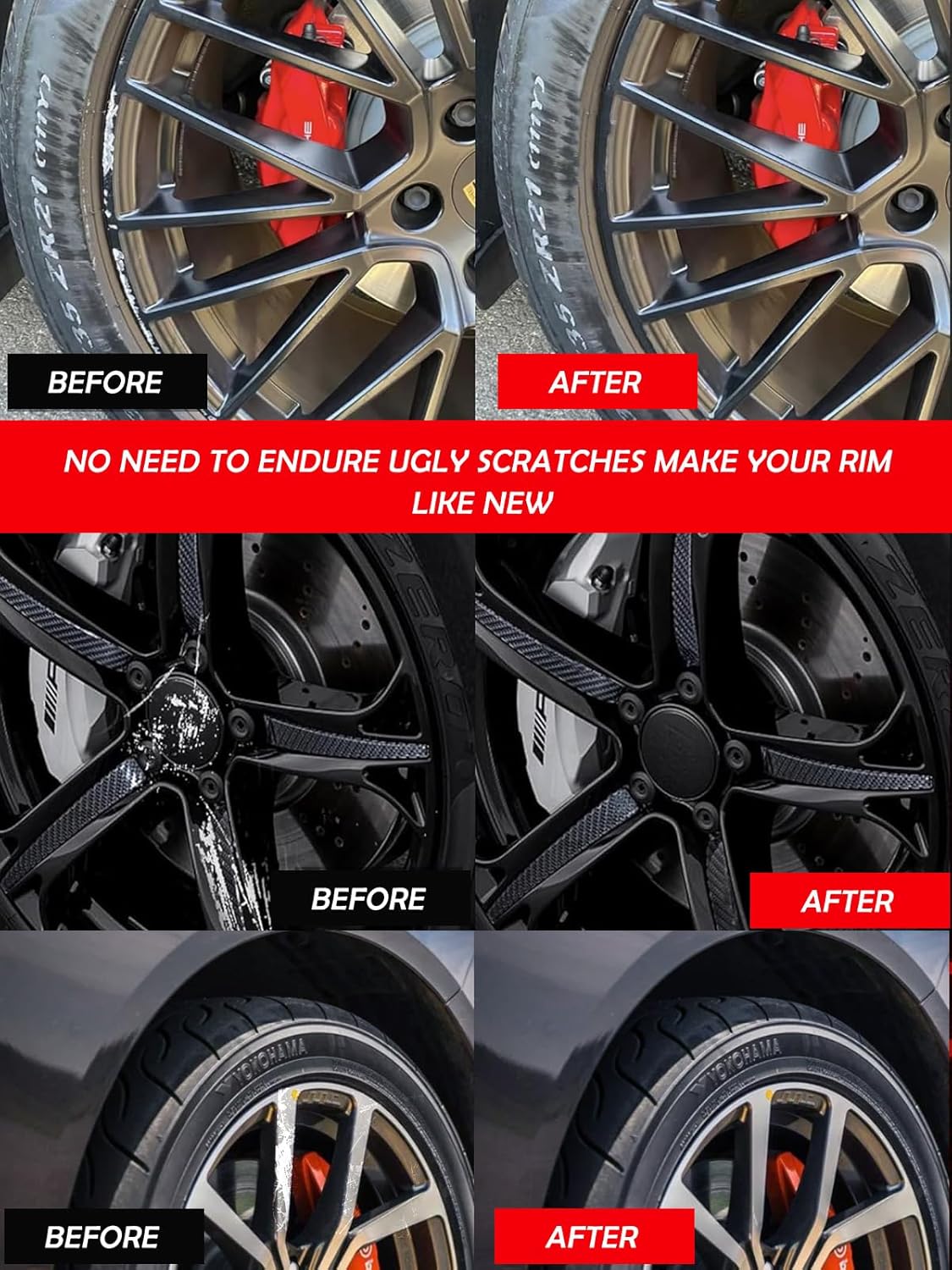 Silver wheel Touch Up Paint Wheel Scratch Repair Pen Car Rim Paint Pen Quick And Easy Fix Rim Scratches,Rim Paint For Car Wheel Repair