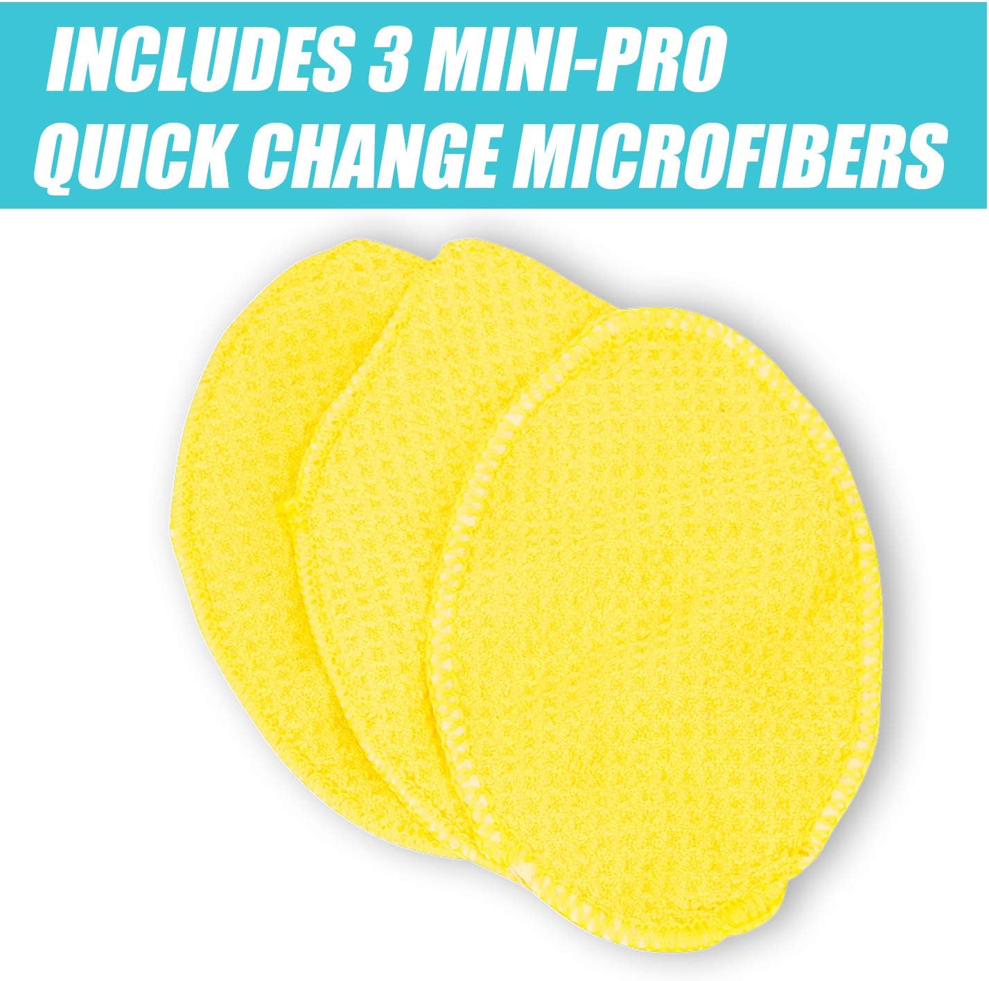 Invisible Glass 95164 Reach and Clean Tool Wet-Dry Pro Window and Windshield Wand Glass Cleaning Tool has Extendable Handle and Washable Reusable Microfiber Cloth for Auto Interior and Exterior Glass