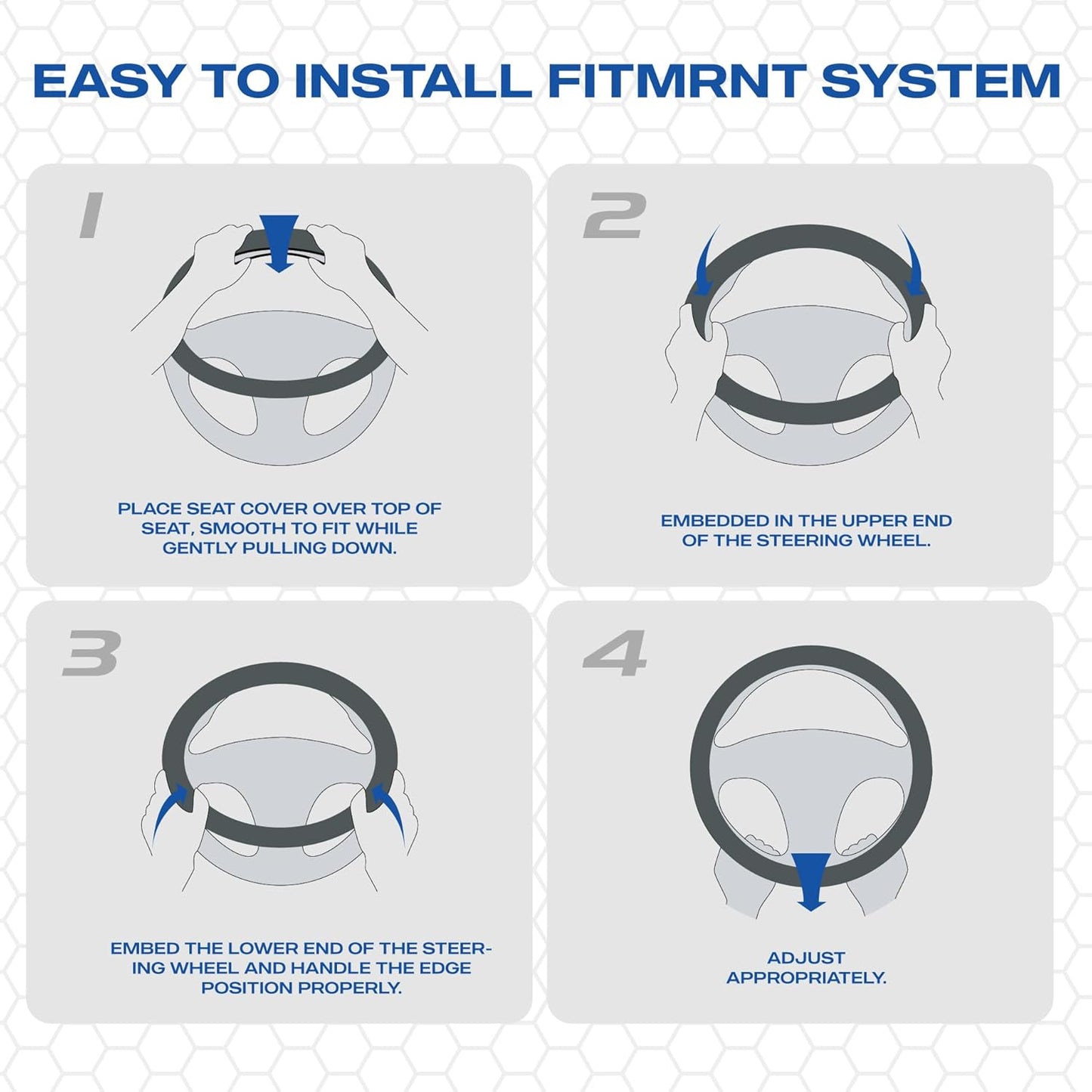 Skechers Memory Foam Steering Wheel Cover,Piping Microfiber Leather Steering Wheel Cover Sporty Universal Fit 14" 1/2-15" Car Wheel Protector for Men Women Fit Suvs,Vans,Sedans,Car,Trucks,Red