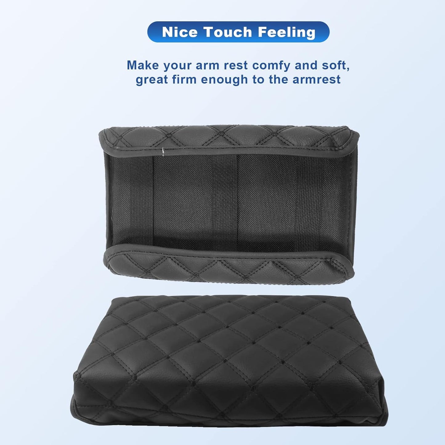 CDEFG Center Console Cover for 2022 2023 2024 Santa Cruz Pickup Truck Armrest Cover Console Pad Armrest Seat Box Cover Leather Protector 2022 2023 2024 Santa Cruz Car Interior Accessories