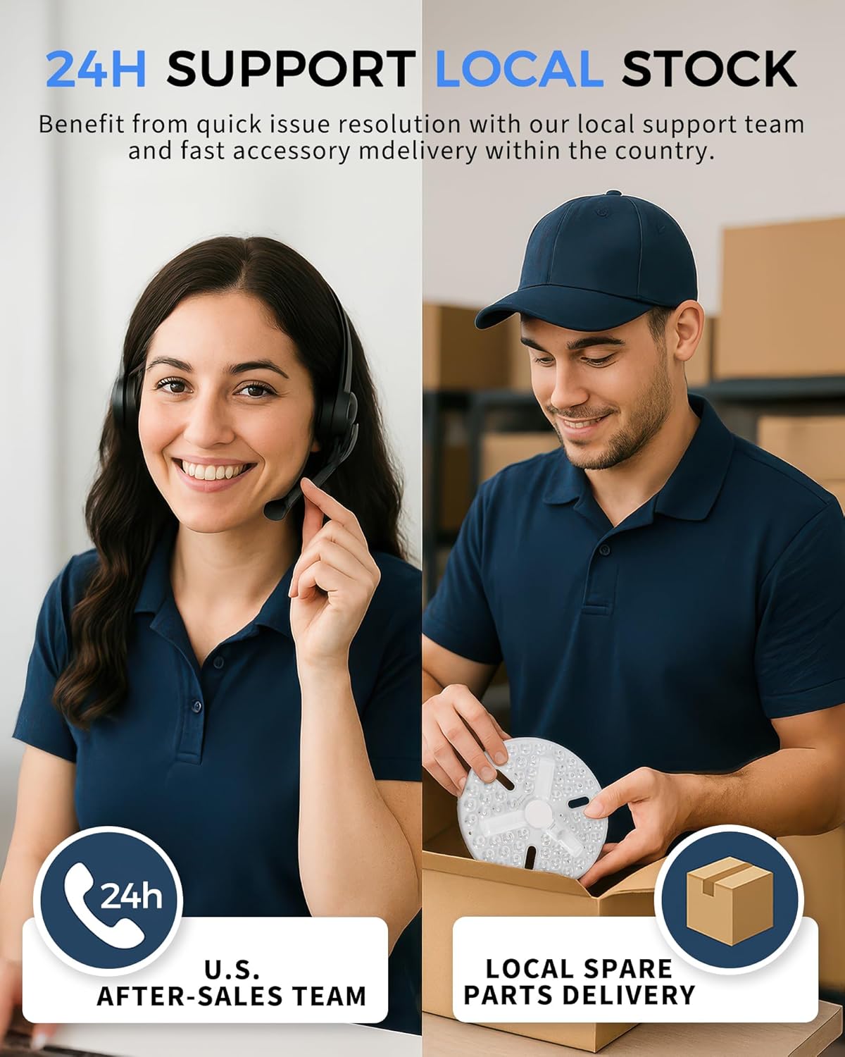 Industrial Ceiling Fan With Light,72 Inch Black & Gold Ceiling Fan With 8 Aluminium Metal Blades,Works with Voice Control,Ideal for Garage and Outdoor Spaces,CF04BGB-72