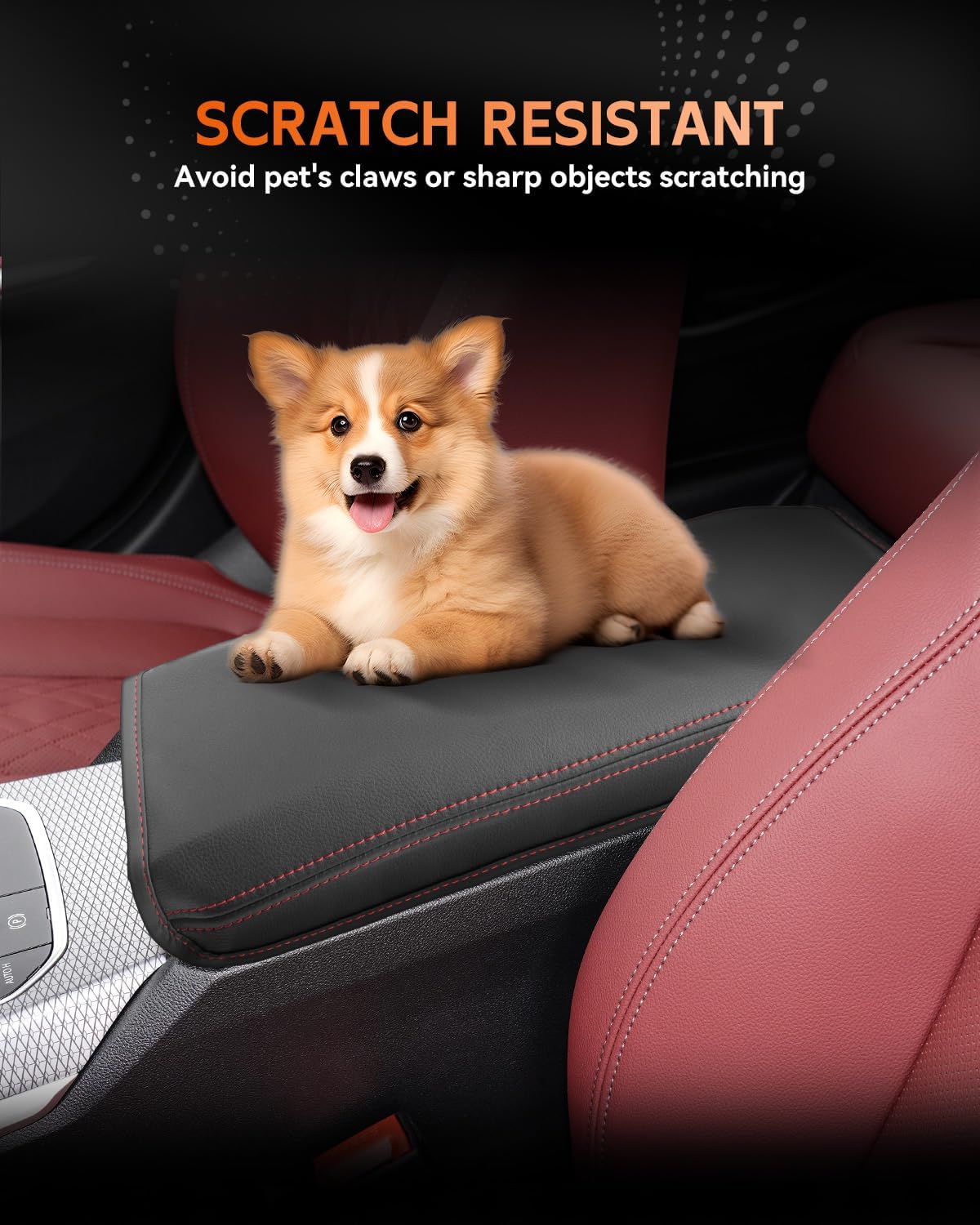 CDEFG for BMW 3-Series G20 2020-2025 Center Console Cover Armrest Box Cover for 3Series G20 (330i, M340i, xDrive 330i, M340i) 2020 2021 2022 2023 2024 2025 Accessories Console Arm Rest Protector