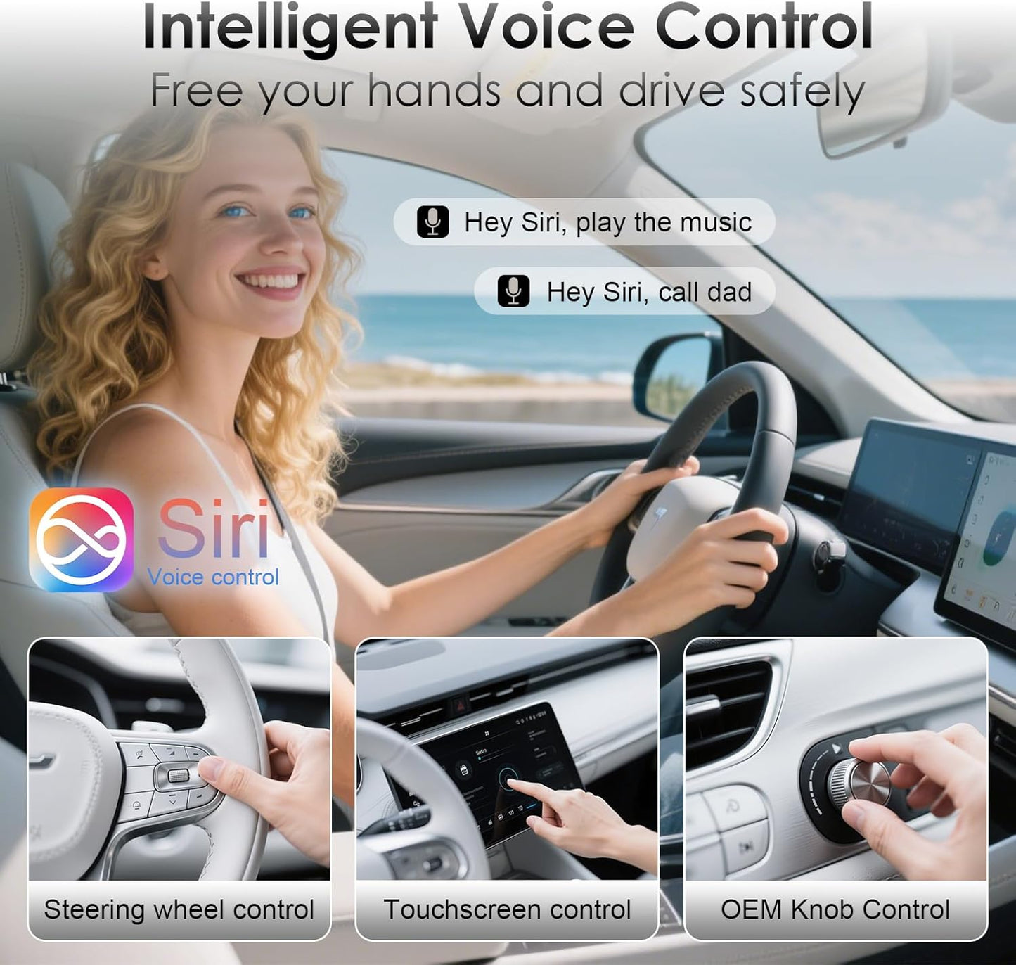 Wireless CarPlay Adapter for Apple iPhone 2025 Upgraded, Converts Wired to Wireless Mini USB Car Play Adapter, Compatible with iPhone iOS 10+, Only for Cars with Built-in Carplay