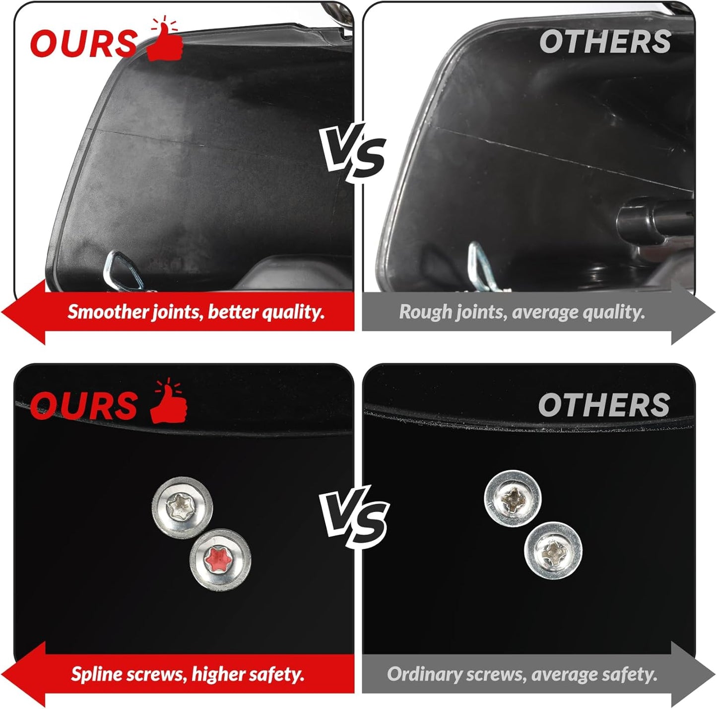 Green-L Painted Hard Saddlebags Fit for Harley Touring Road King Electra Glide Street Glide 1994-2013