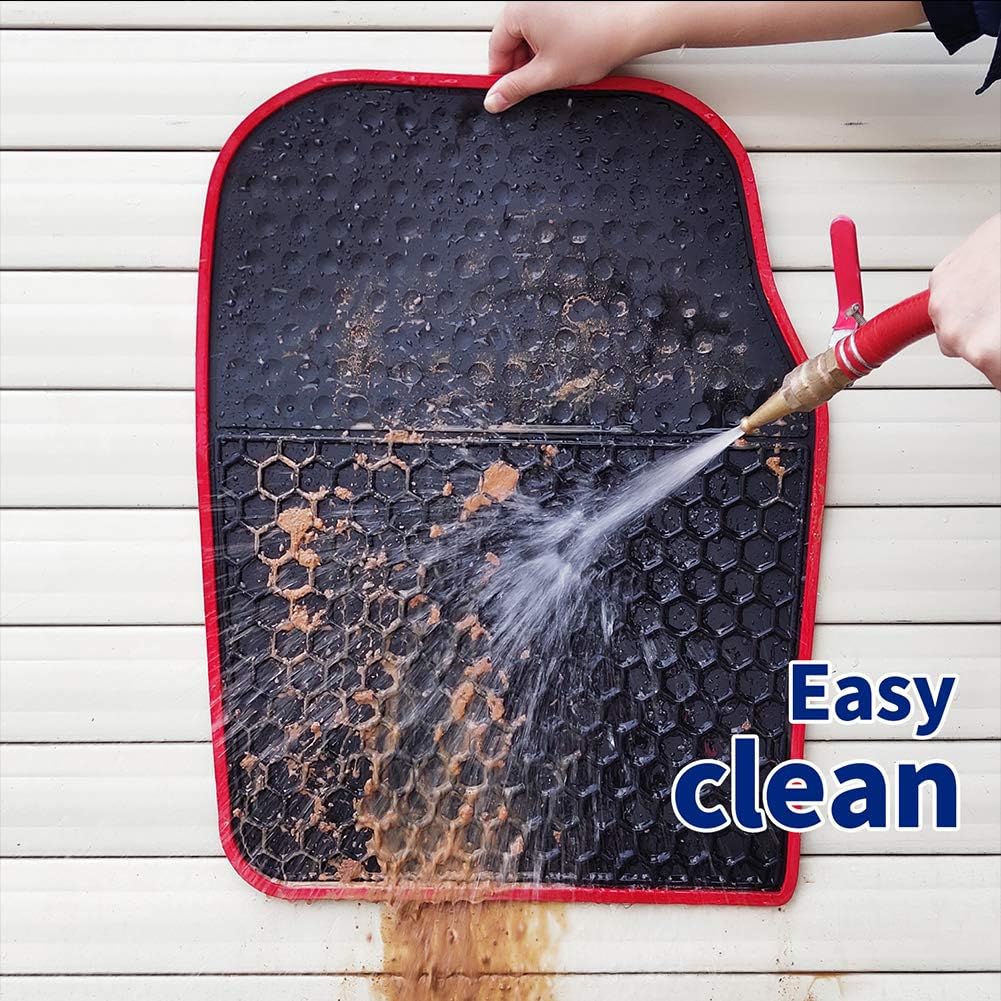 Car Cargo Liner Mat Custom Fit for Kia Sportage 2017 2018 2019 2020 2021 2022 Odorless Washable Rubber Heavy Duty Anti-Slip All Weather Protection Car Trunk Cargo Mat