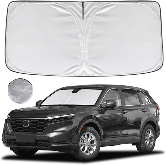 KAYZT Windshield Sun Shade for Honda CRV 2023-2025 2026 CR-V Foldable Sunshade SUV Front Window Custom Fit Accessories