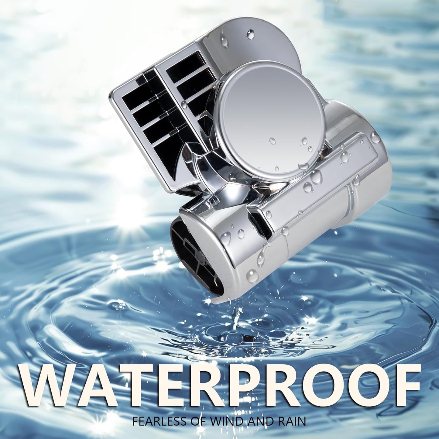 12V Snail Air Horn Train Horn for Motorcycle,Super Loud Air Horn Kit with Truck and Car, Motorbike Compatible - 150DB Train Sound for Boats & Pickups