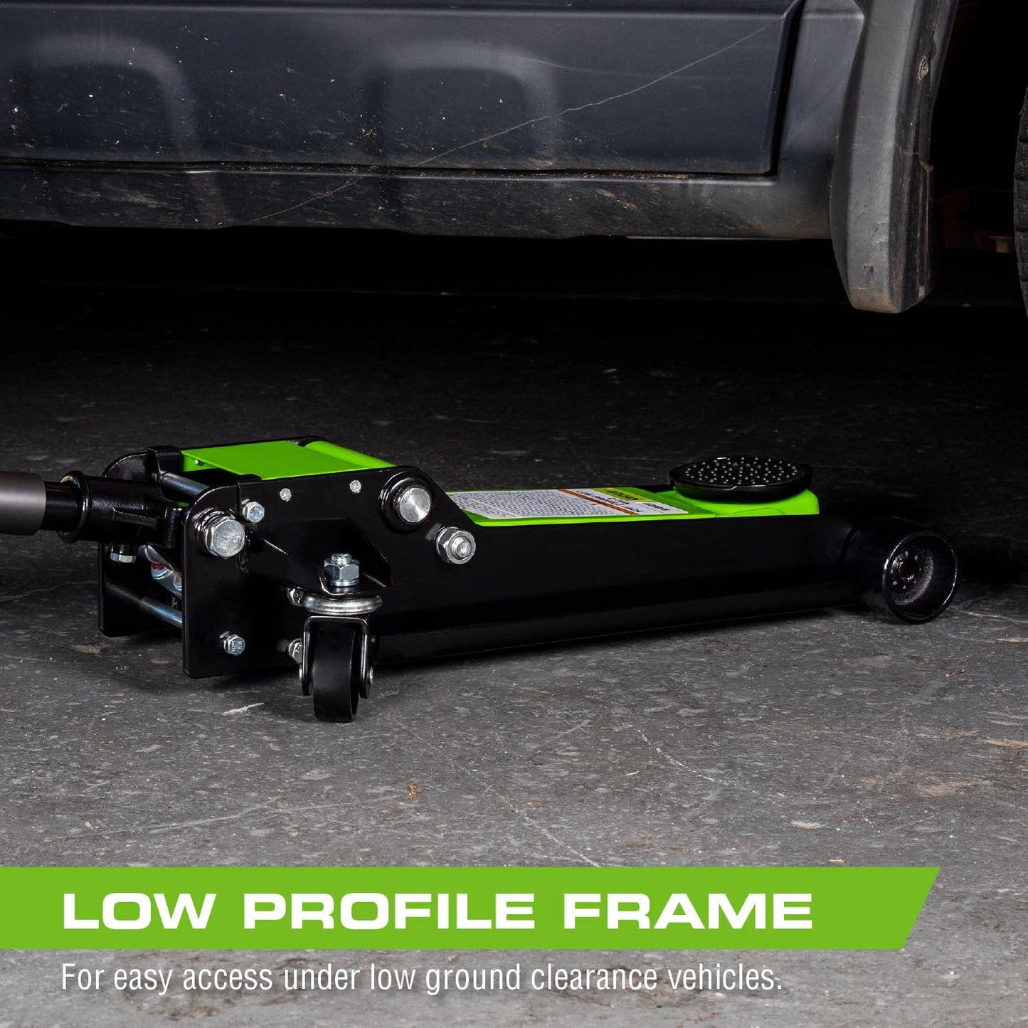 ARCAN Tools 2-Ton Low Profile Quick Rise Steel Floor Jack (A20015)