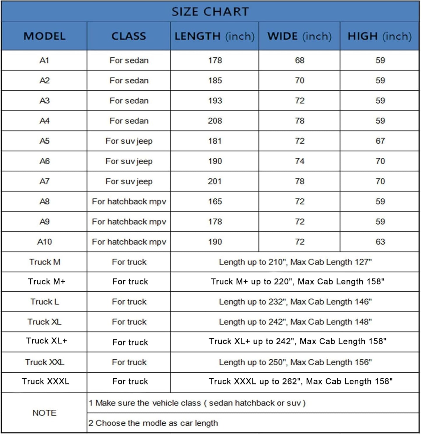 KouKou 6 Layers Car Cover Waterproof All Weather for Automobiles, Full Exterior Covers Universal Fit Sedan Lexus ES350 LS400, Lincoln MKZ MKS, Tesla Model S, BMW 750i, etc.(Length 208 inches)