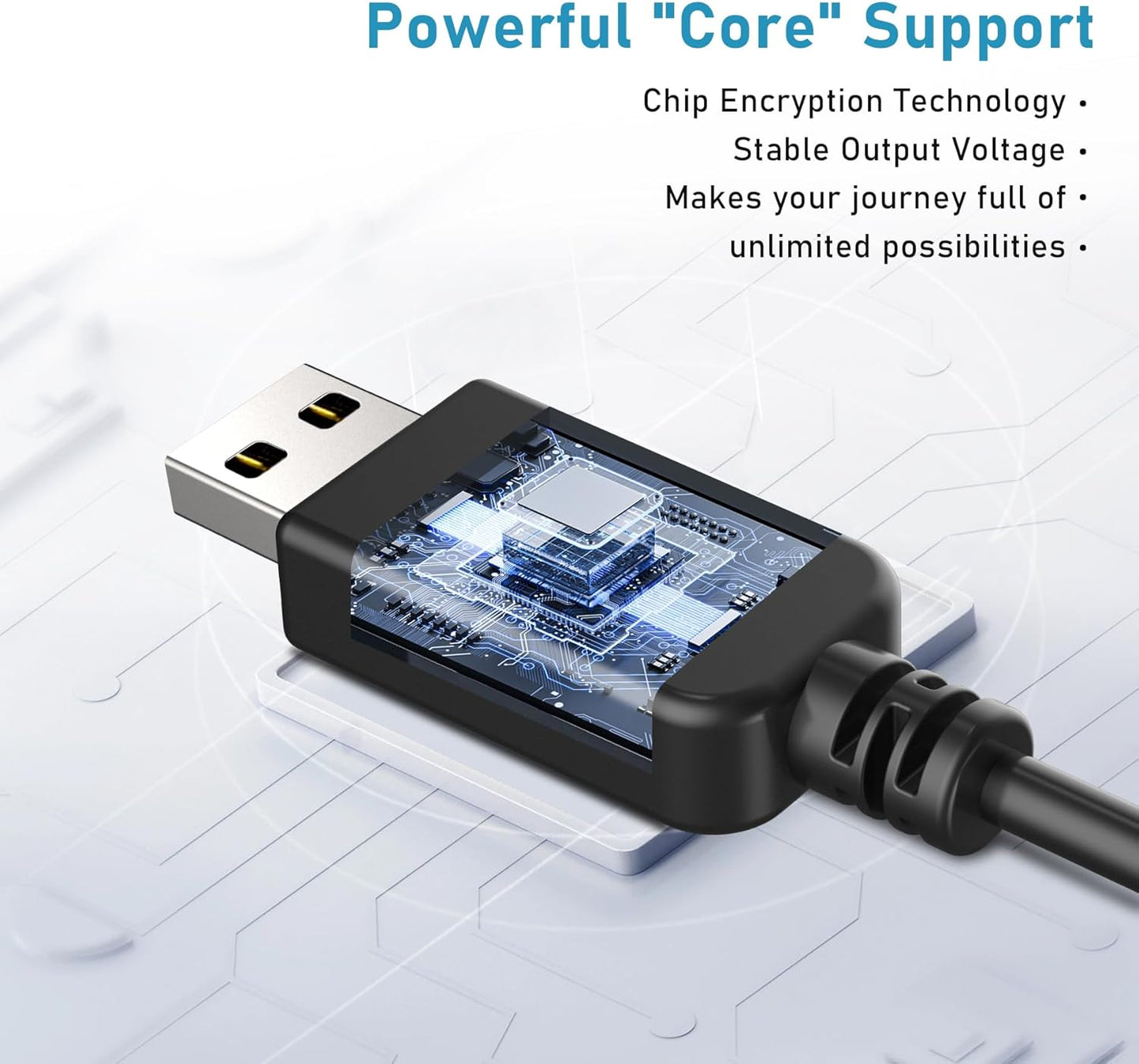 Radar Detector Cable, USB to DC3.5 Plug Cord,Replacement Radar Detectors Power Cable for Cobr RAD 350 380 450 480i Uniden DFR1 DFR3 DFR5 whistler Radenso Pro M Radar Detector (DC3.5-9.84FT)