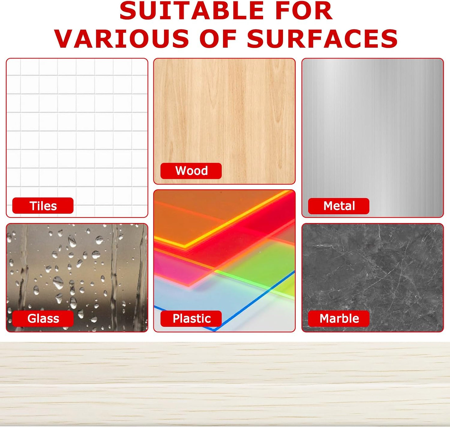 Flexible Wall Corner Protector Moulding Trim Peel and Stick Wall Corner Guards Edge Protector Self Adhesive Molding Trim Strip for Edge Ceiling (Beige Wood Grain, 0.8 in x 10 Ft)