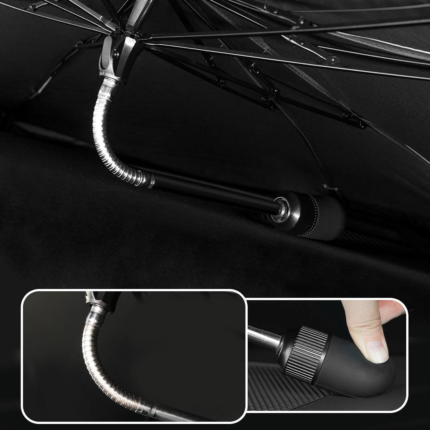 2023 2024 2025 2026 Upgraded for Honda CRV Sunshade, Portable Foldable Sunshade Accessories, [Nano Ice Crystals Coating] UV Protection, Keeps Interior Cool (for Honda CRV 2023-2026)