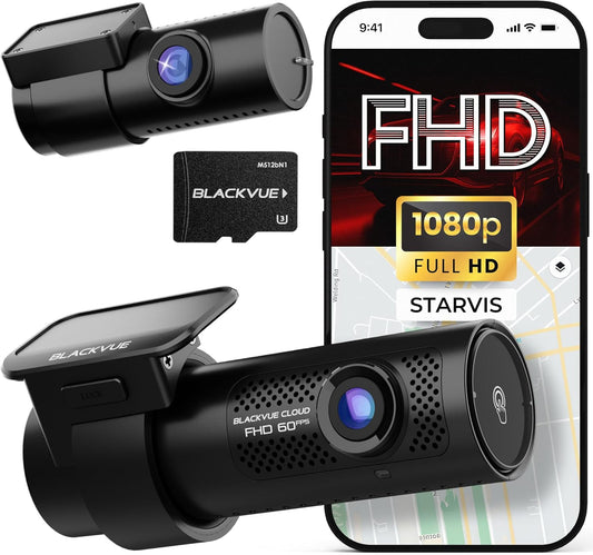 BlackVue DR770X II 2CH Dash Cam – Dual Full HD Front & Rear, Enhanced Visual Clarity, Fast Boot, USB-C for Seamless Installation, Effortless Video Playback via Wi-Fi, Smart Parking Mode (256GB)