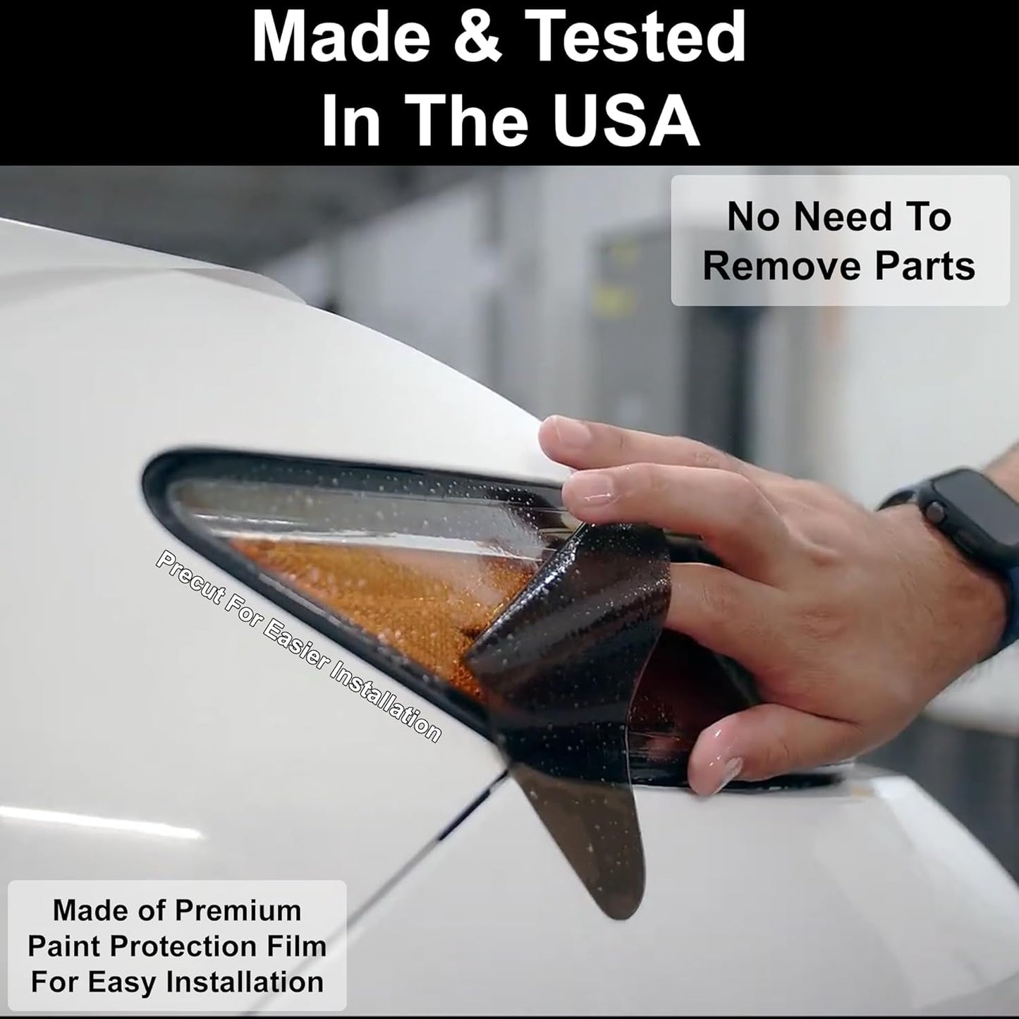 BOGAR TECH DESIGNS Tail Light Precut Tint Kit Compatible with and Fits Kia Stinger 2018-2021, Dark