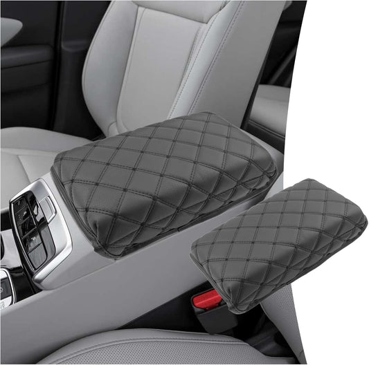 CDEFG for 2022 2023 2024 Hyundai Tucson Santa Cruz Center Console Armrest Cover Arm Rest Box Protector for Tucson Santa Cruz 2022 2023 2024 Interior Accessories