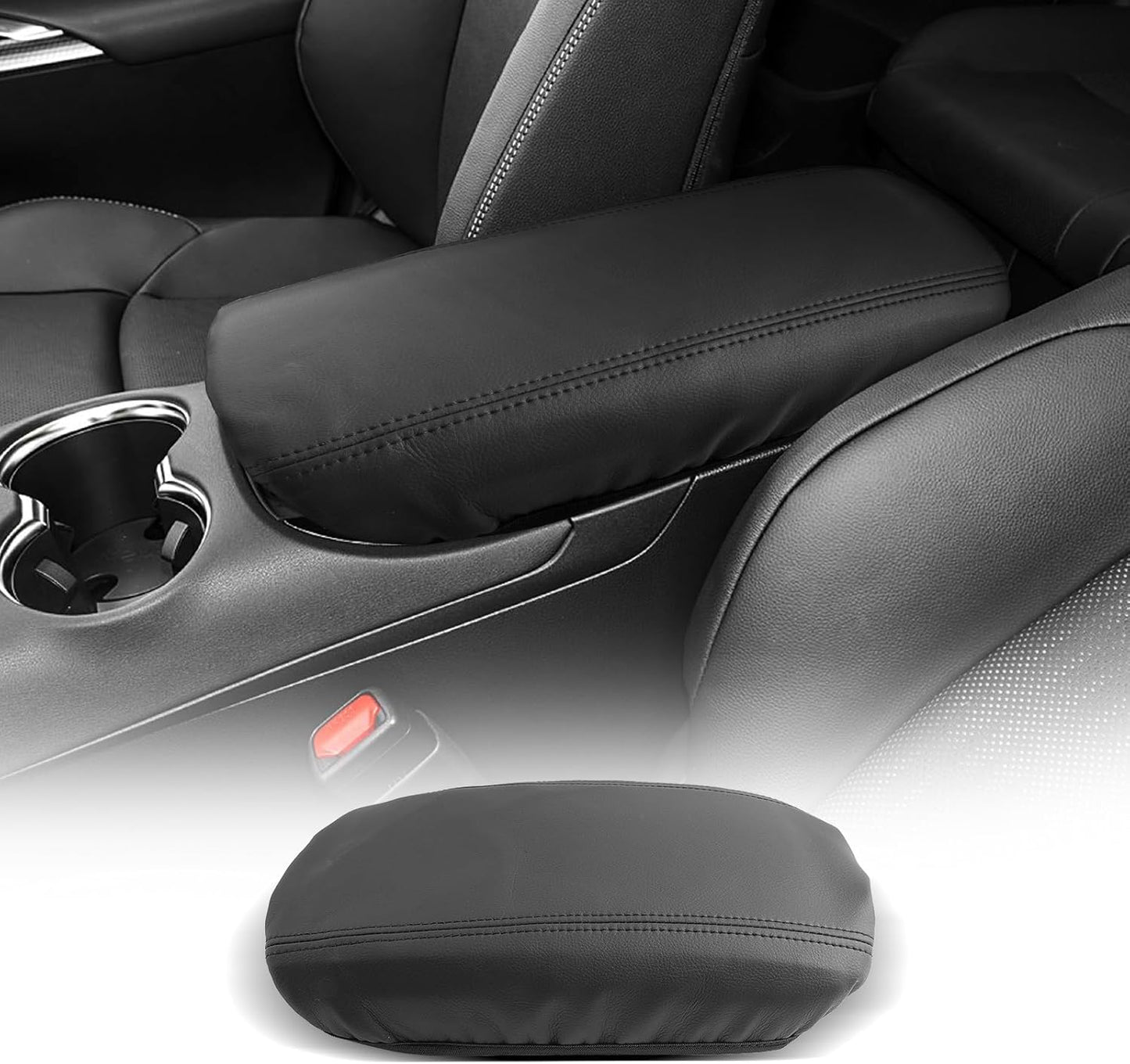 CDEFG for 2021-2025 Toyota Venza Center Console Cover Armrest Box Cover for 2021 2022 2023 2024 2025 Venza (LE, XLE, Nightshade Edition, Limited) Accessories Console Arm Rest Protector