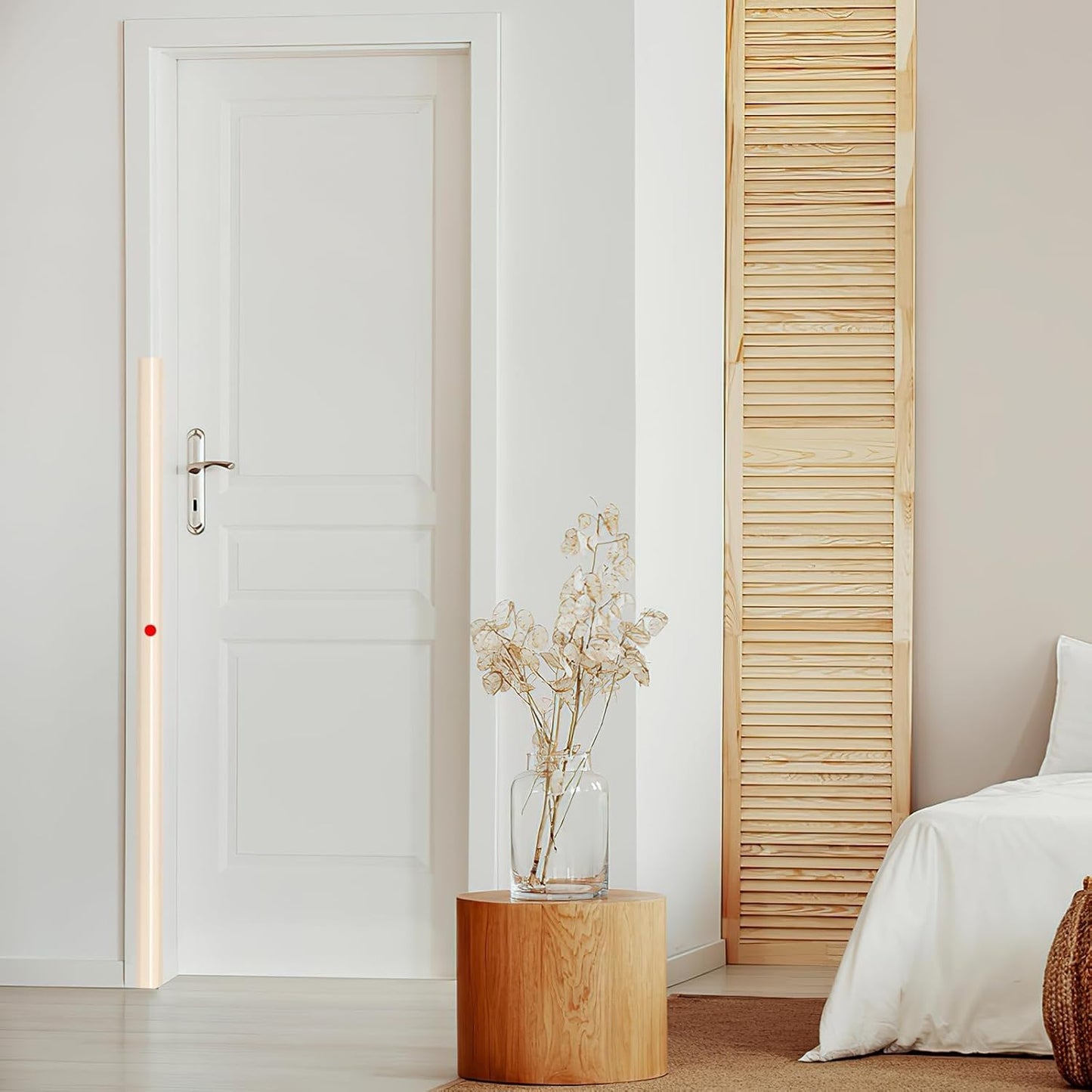 2PCS Wall Corner Protectors Guards - Self Adhesive Corner Protector & Corner Guards for Walls Edge Protection, Easy to Apply - No Tools Needed(Beige, 39.37"x1.18")