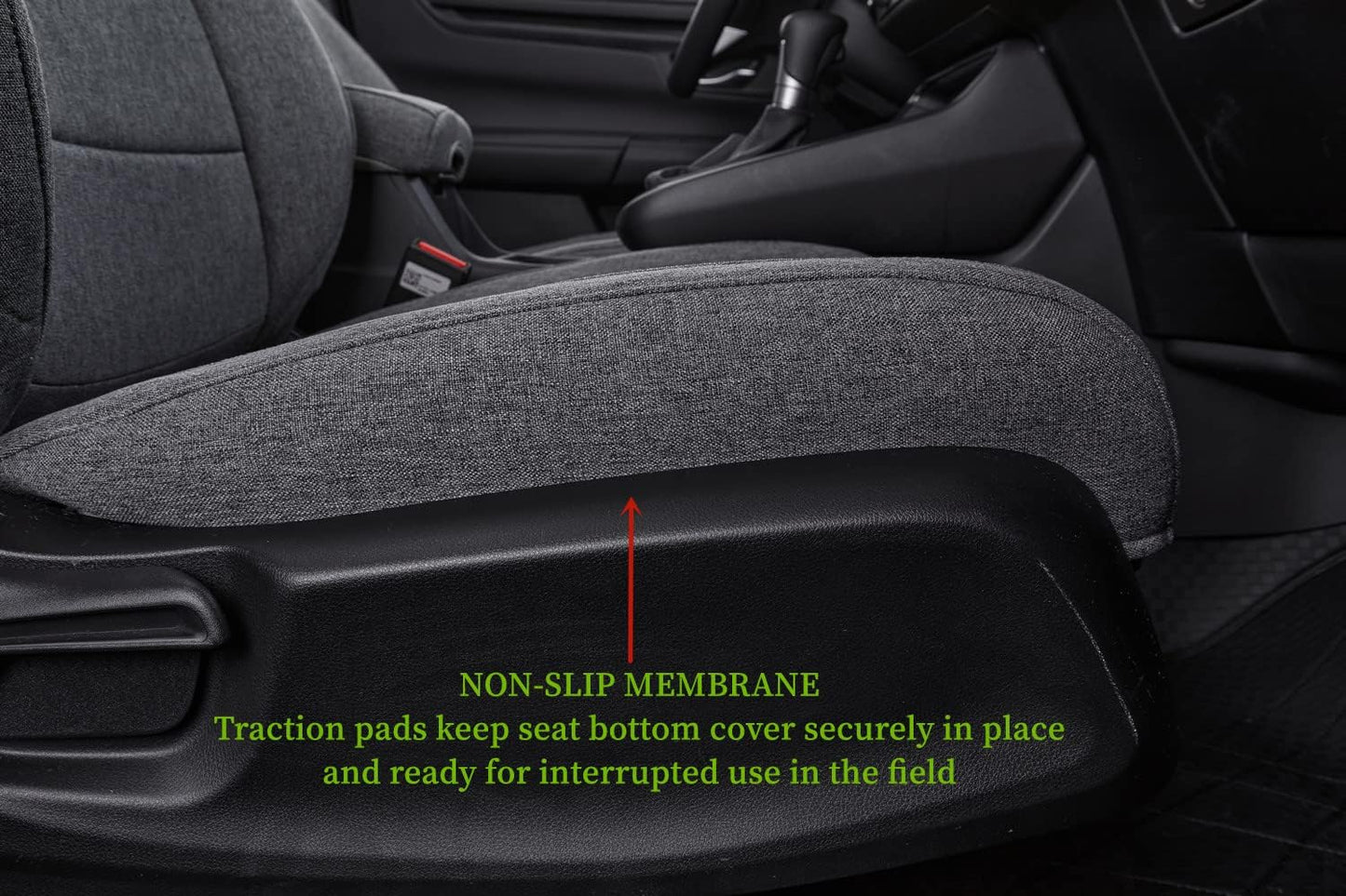 coverdream CRV Seat Covers Custom Fit for 2015 2016 Honda CRV LX,EX,SE,EX-L,Touring,Full Coverage,Airbag Compatible,Polyester Car Seat Protector(Full Set,Gray)