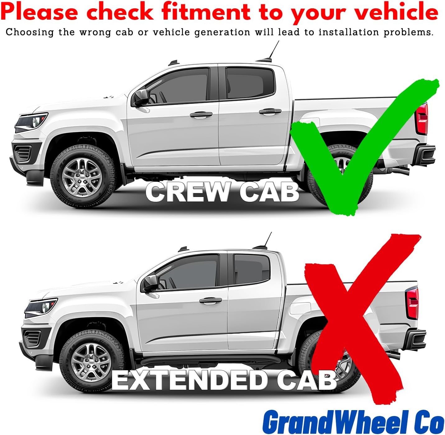 Window Deflectors Smoke Tinted in-Channel Side Window Vent Visor Deflectors Rain Guards Compatible with Colorado/Canyon 2015-2022 Crew Cab - 4pcs. GW0527