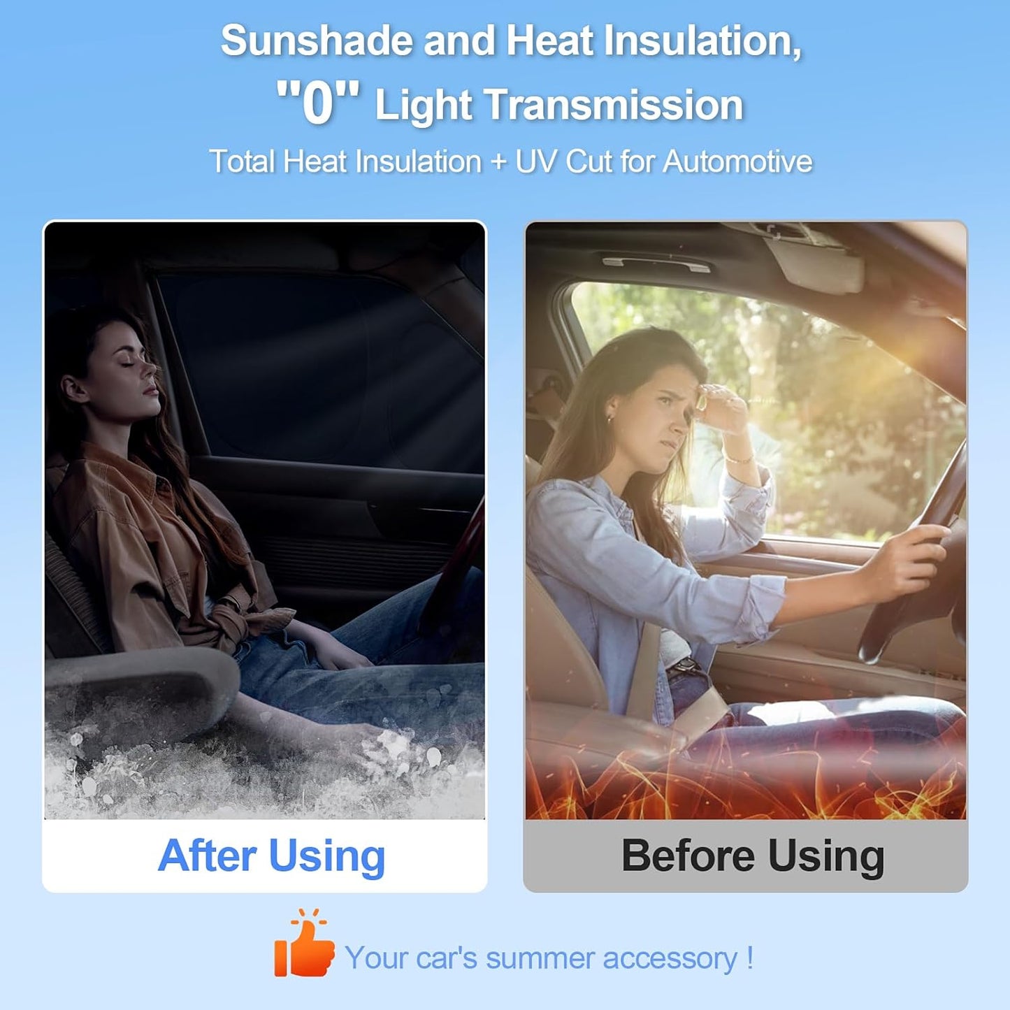 6pcs Car Window Shades for Nissan Sentra 2020-2025 Accessories,Windshield Side Rear Full Sunshade,Sun Visor UV Blocking, Privacy Protection and Blackout for Camping Outdoor