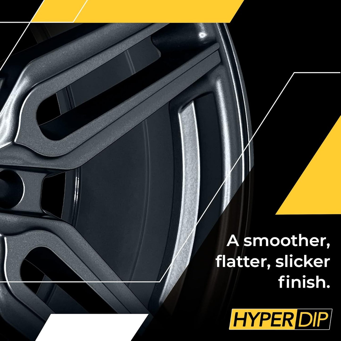 DipYourCar HyperDip Peelable Car Paint in a Can - Automotive Spray/Aerosol Auto Protection and Color for Wheels, Emblems, Mirror, and More - Frozen Black