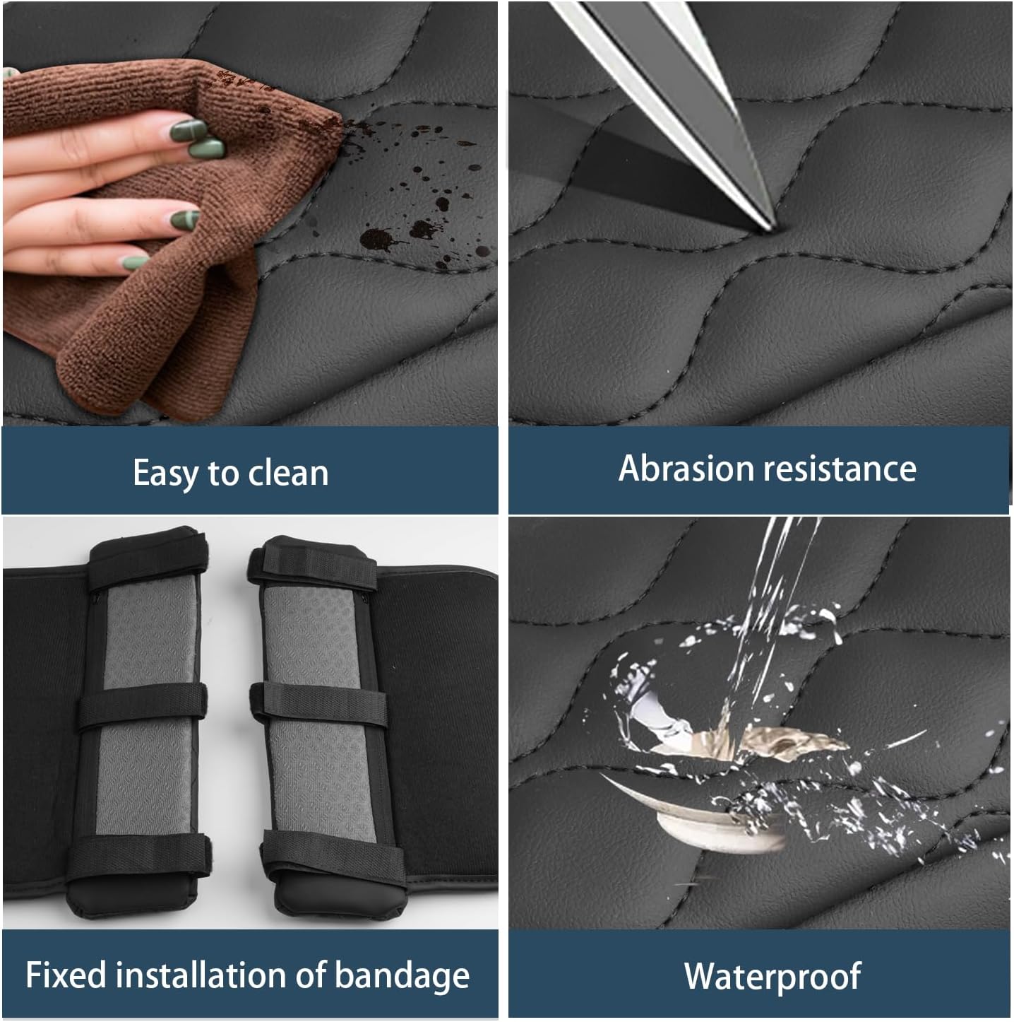 Ruiya C300/C300 4MATIC/AMG C43/AMG C63 Armrest Cover,for C300 Mercedes Benz Accessories Center Soft Comfy Console Lid Cover Compatible with 2022 2023 2024 2025 Mercedes Benz C-Class W206