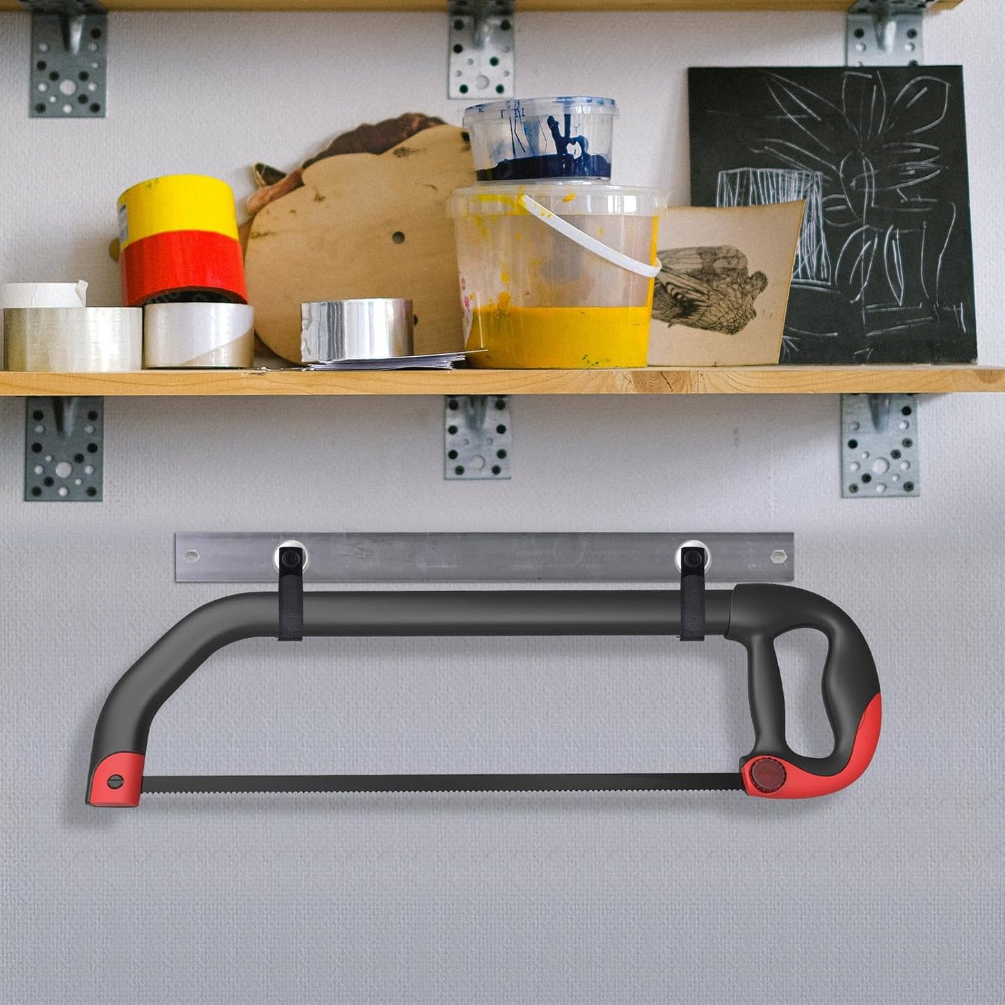 Heavy Duty Magnetic Hooks, Magnetic Tool Holders, 40LBS Magnetic Garage Hooks, for Storing Cables, Ropes, Wires, and Cordless Tools in garages, workshops, Cruise,RVs, and Pickup（4pcs）